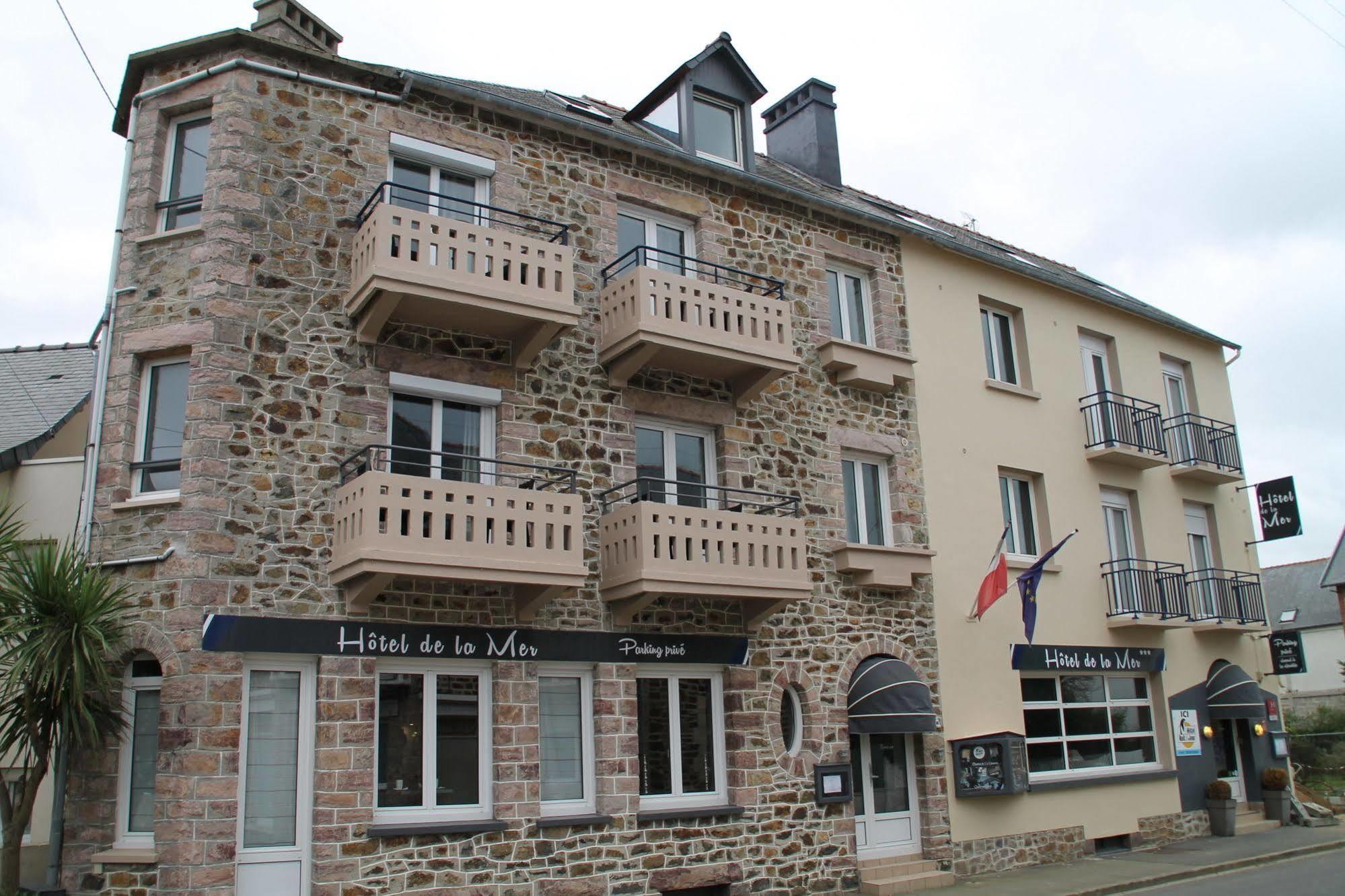 Hôtel de la Mer Pleneuf-Val-Andre Exterior foto